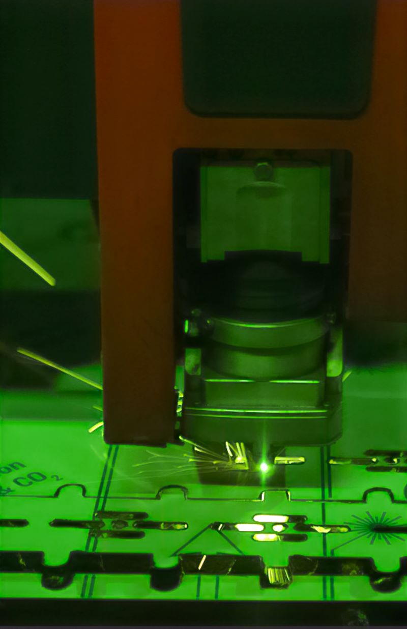 corte a laser de alta precisão​