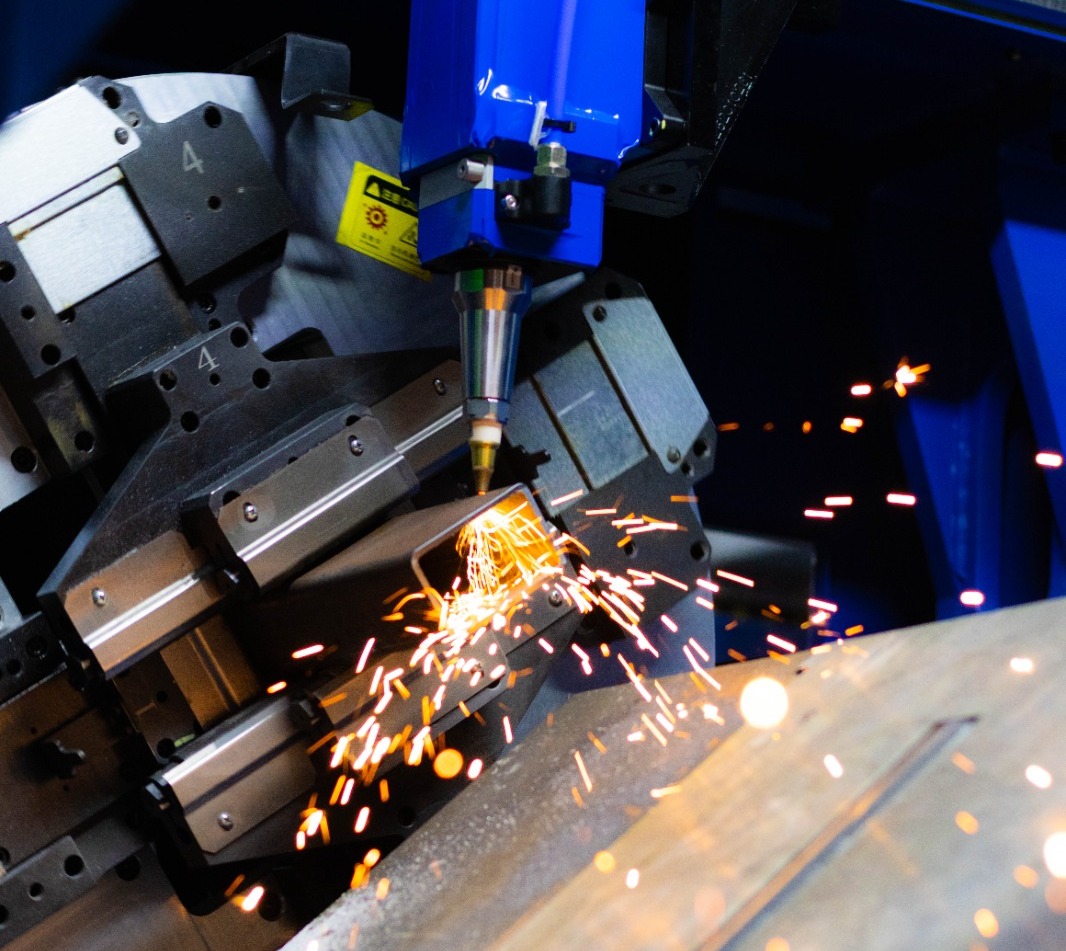 Corte a Laser de Tubos Industriais
