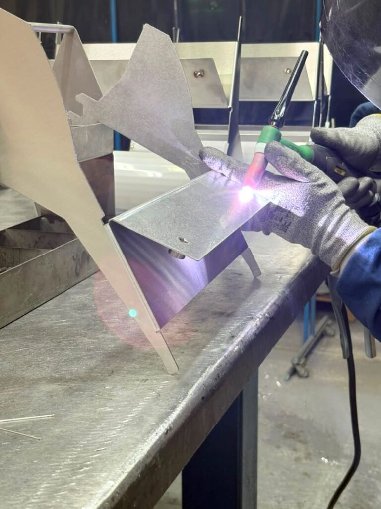 solda TIG em inox